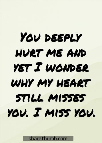 someone missing you quotes